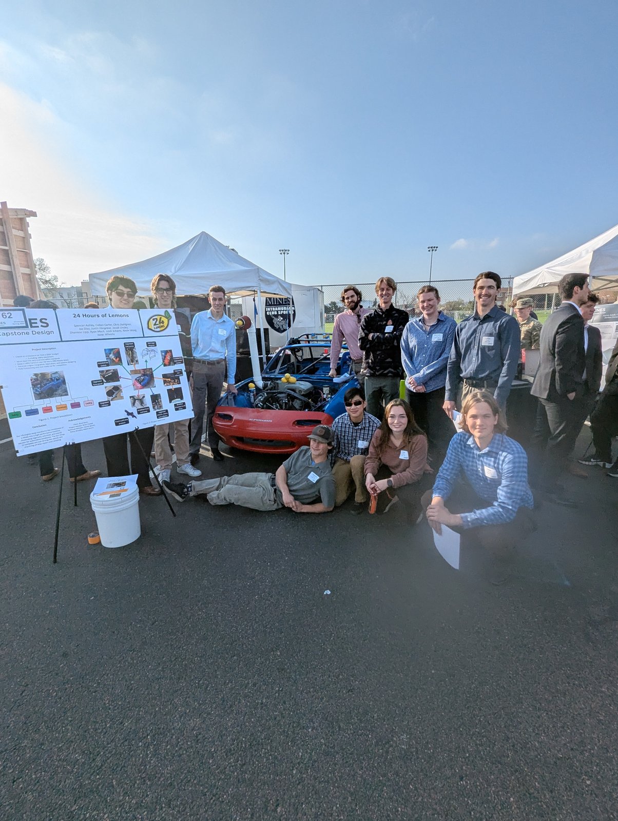 Mines Capstone 24 Hours of Lemons project vehicle
