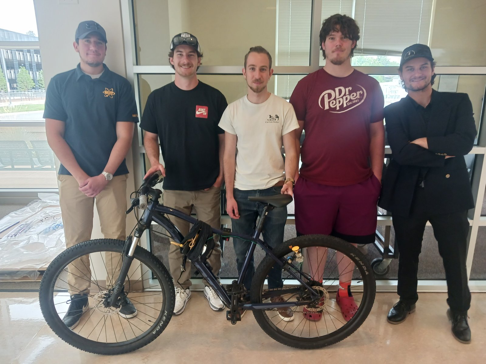 MEGN 301 bicycle-powered generator build