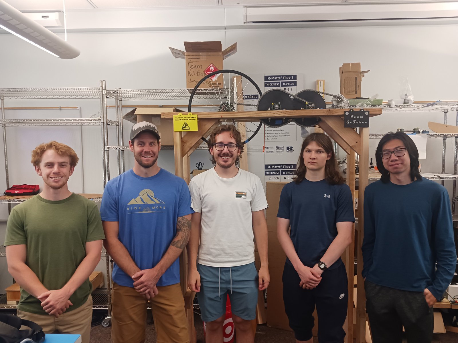 MEGN 301 human-powered integration project