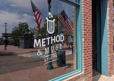 Method & Muse Spirits storefront in Golden, Colorado